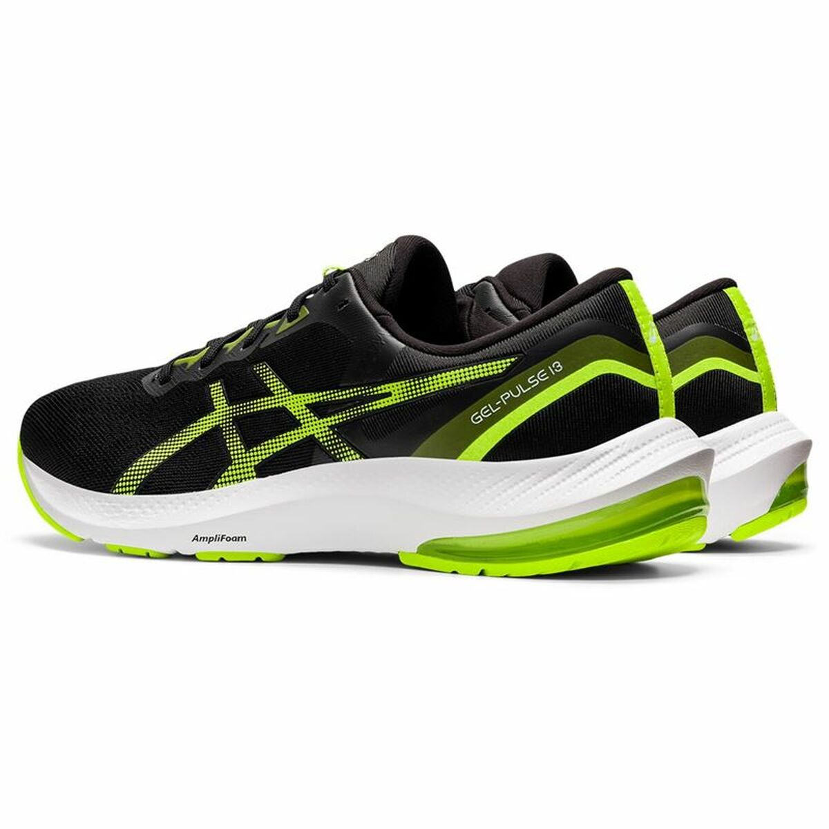 Hardloopschoenen voor Volwassenen Asics Gel-Pulse 13 Zwart