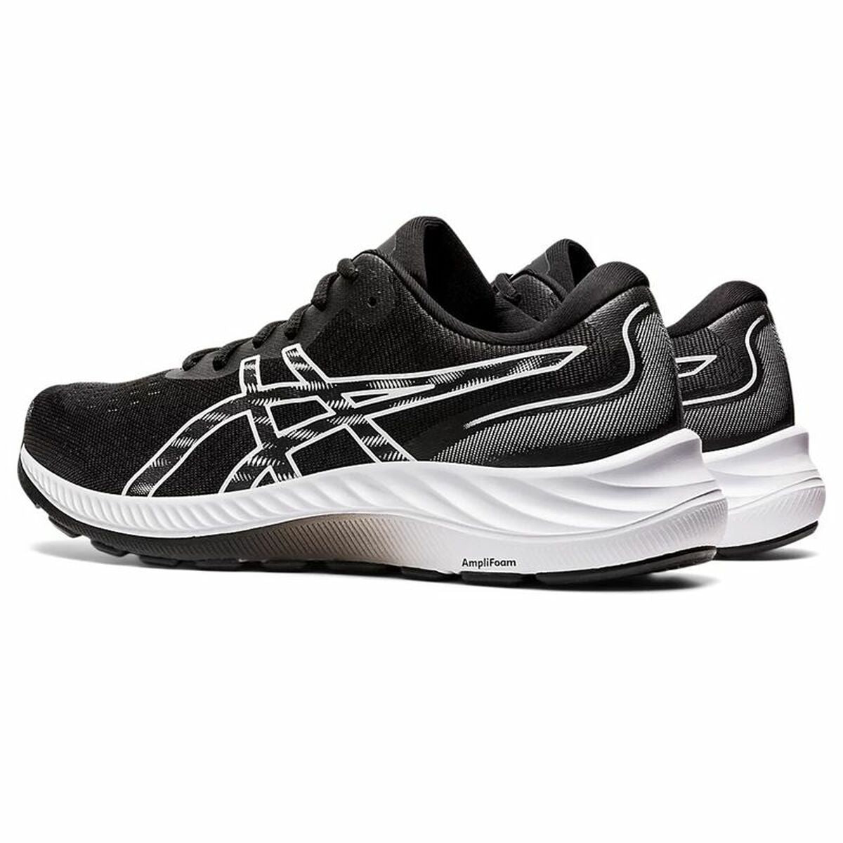 Hardloopschoenen voor Volwassenen Asics Gel-Excite 9 Zwart Mannen