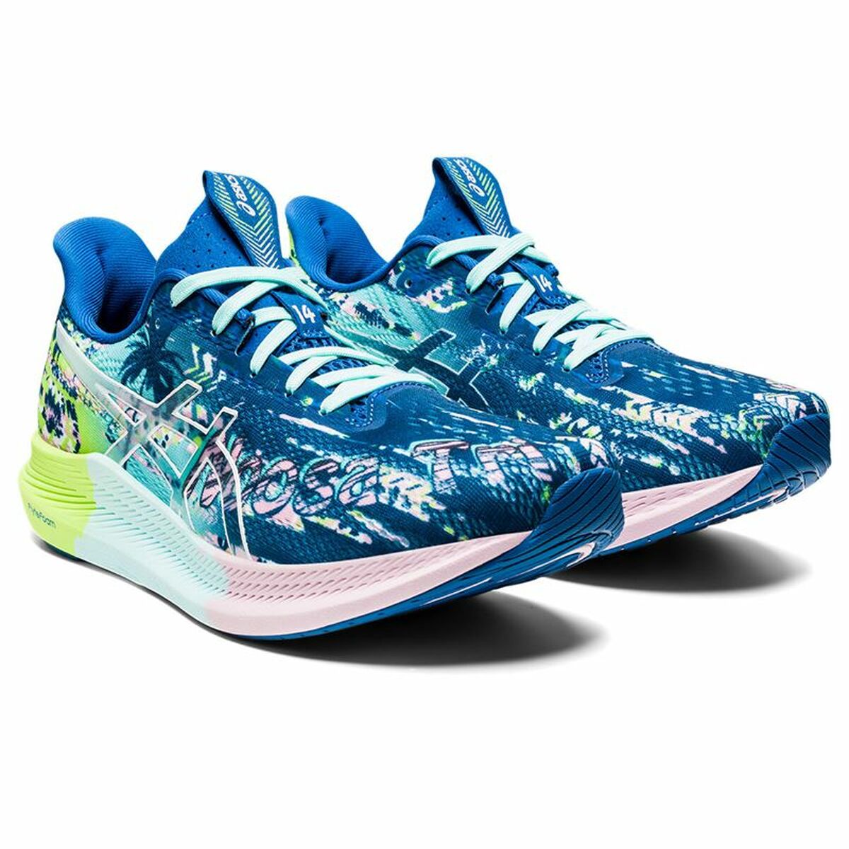 Sportschoenen voor Dames Asics Noosa Tri 14 Blauw