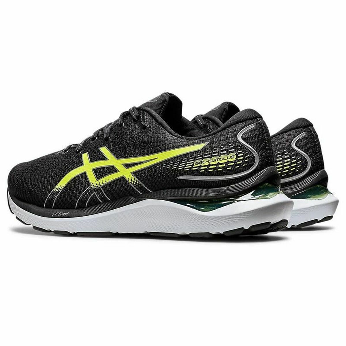 Hardloopschoenen voor Volwassenen Asics Gel-Cumulus Zwart