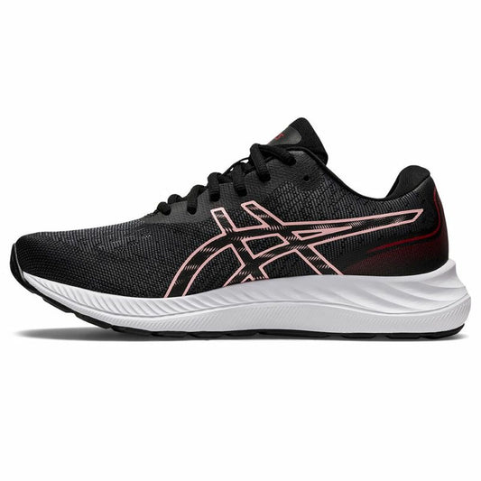 Hardloopschoenen voor Volwassenen Asics Gel-Excite 9 Vrouw Zwart