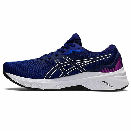 Hardloopschoenen voor Volwassenen Asics GT-1000 Blauw Vrouw