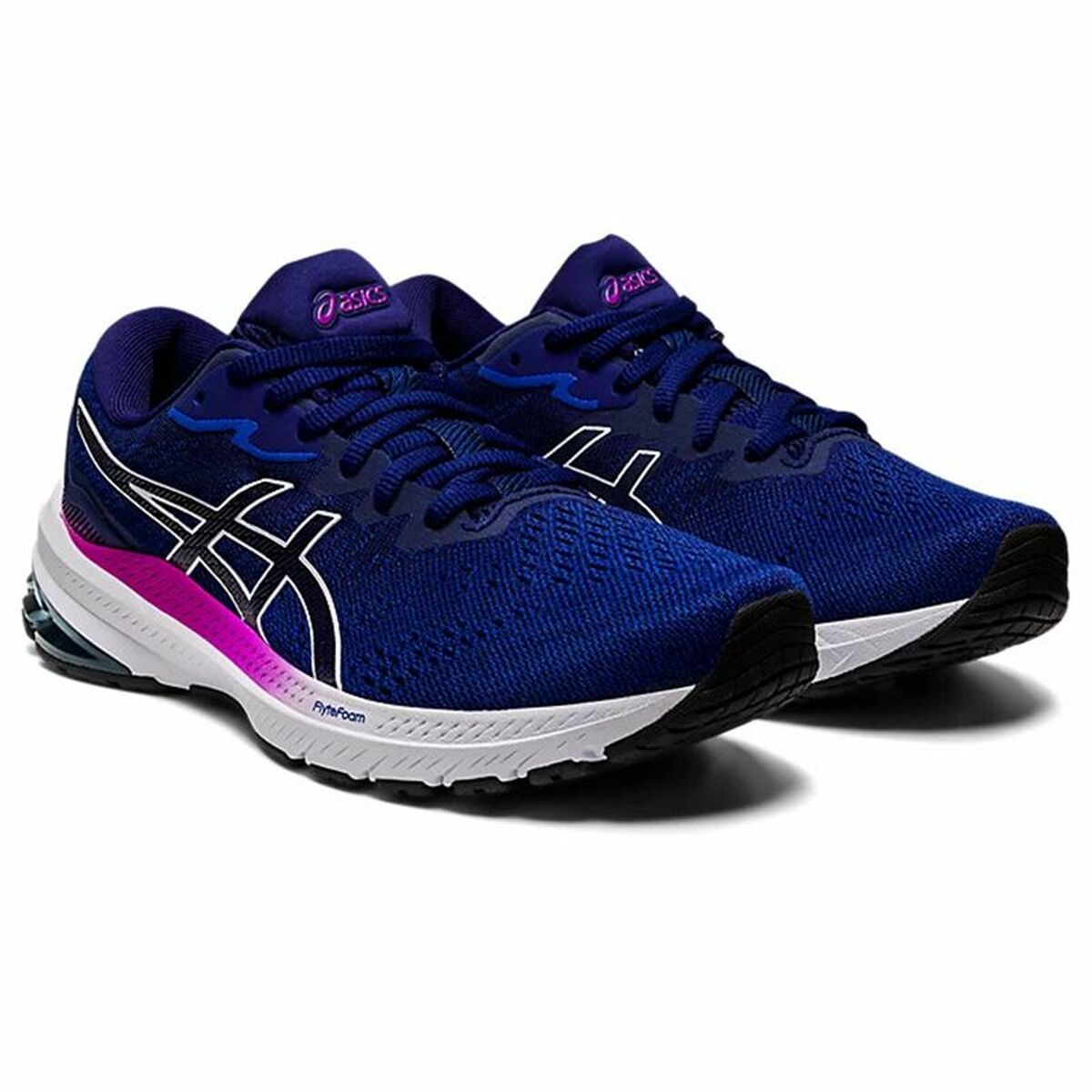 Hardloopschoenen voor Volwassenen Asics GT-1000 Blauw Vrouw
