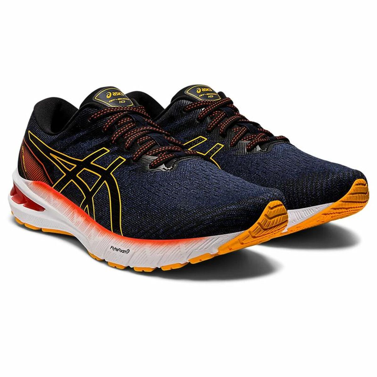 Hardloopschoenen voor Volwassenen Asics GT-2000 10 Zwart