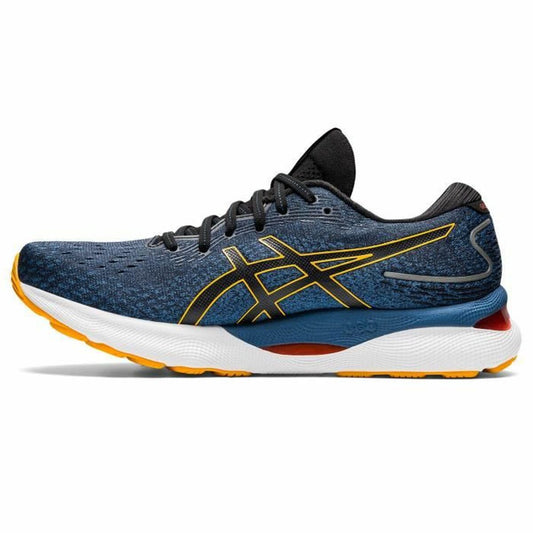 Hardloopschoenen voor Volwassenen Asics Gel-Nimbus 24 Blauw