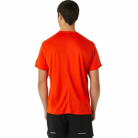 Heren-T-Shirt met Korte Mouwen Asics Core Oranje