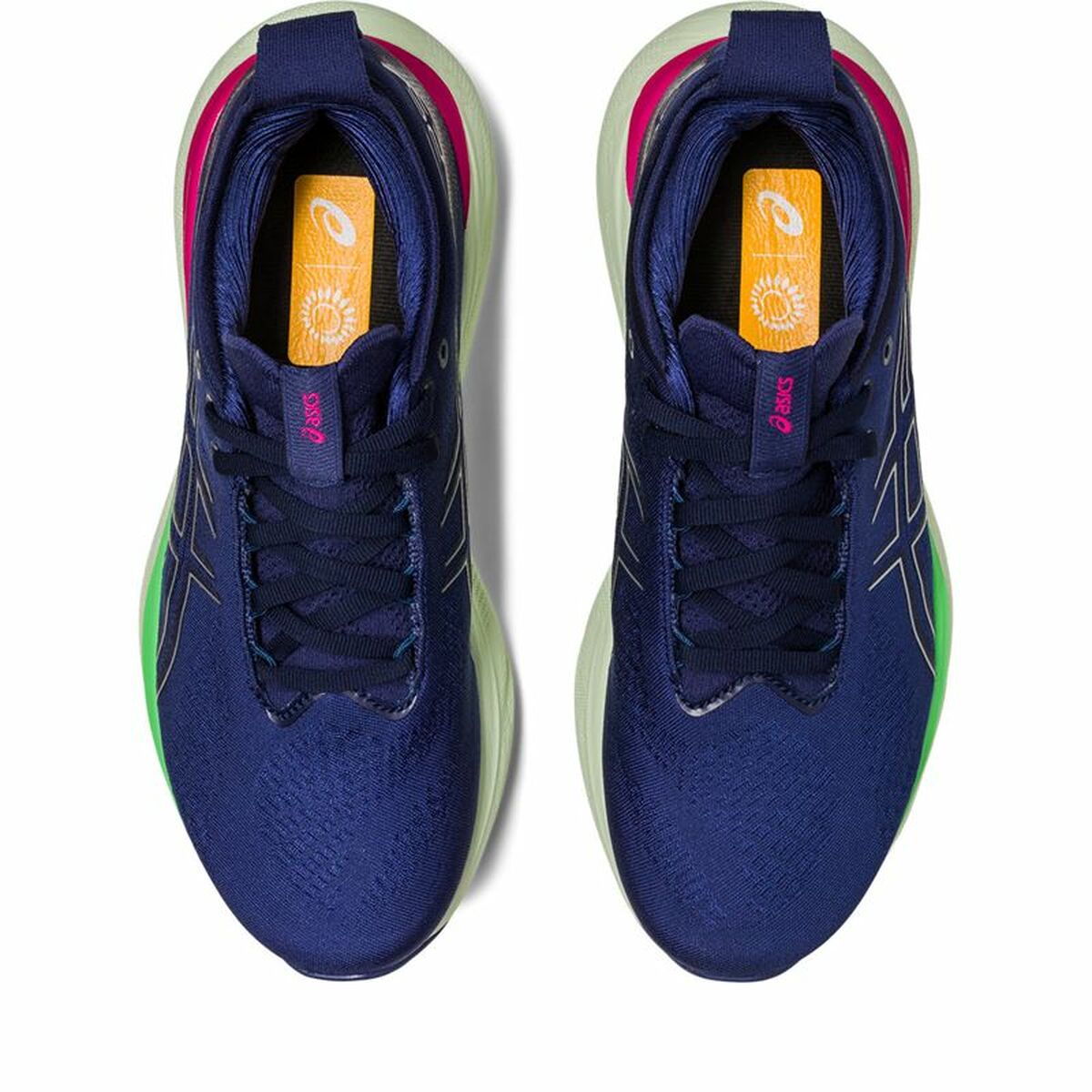 Hardloopschoenen voor Volwassenen Asics Gel-Nimbus 25 Vrouw Marineblauw