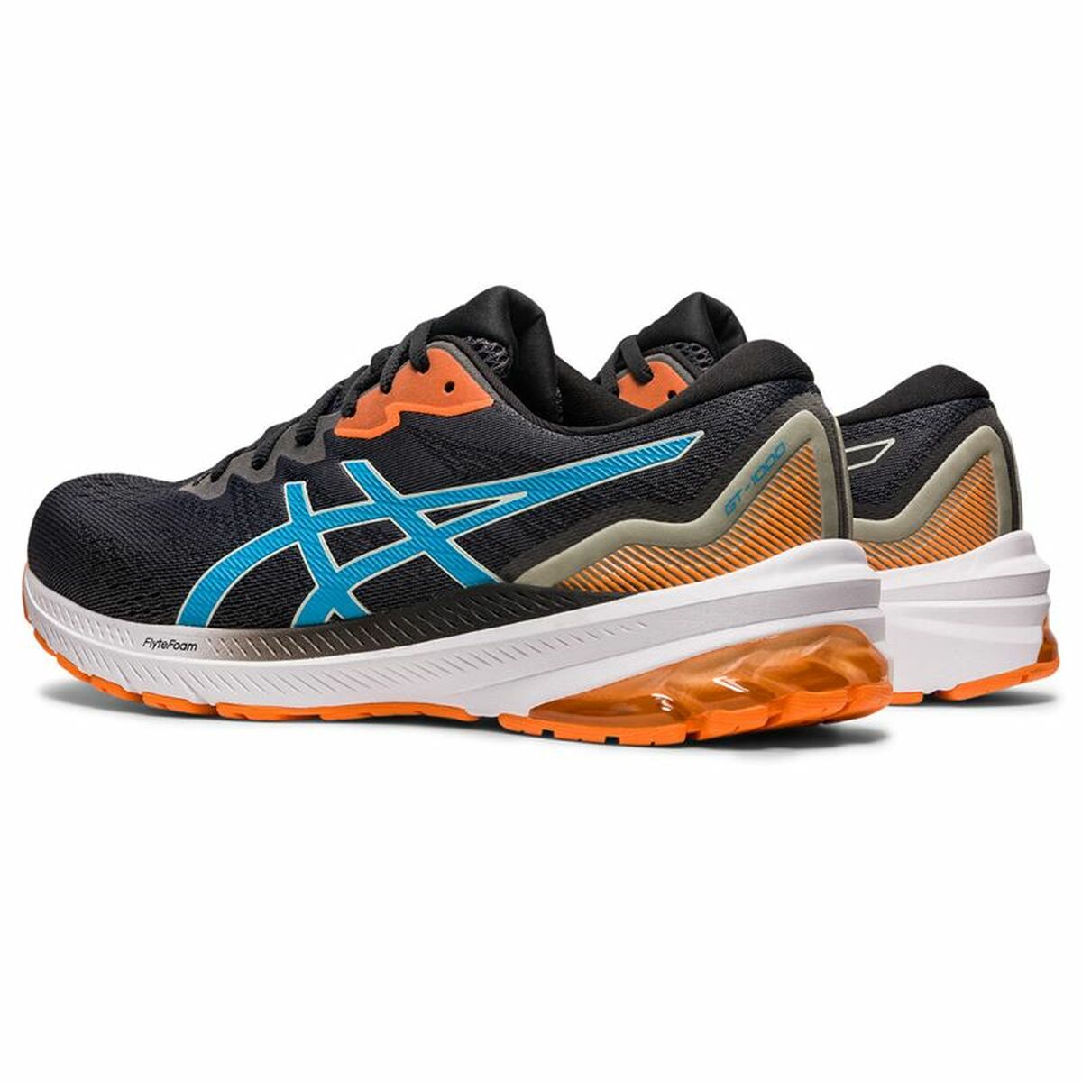 Hardloopschoenen voor Volwassenen Asics GT-1000 11 Zwart