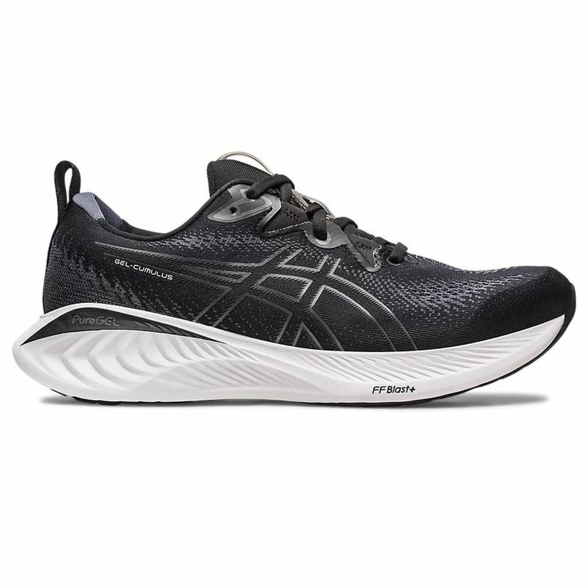 Hardloopschoenen voor Volwassenen Asics Gel-Cumulus 25 Mannen Zwart