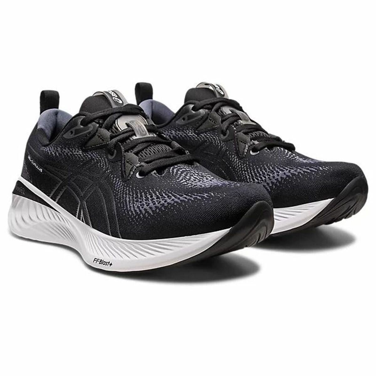 Hardloopschoenen voor Volwassenen Asics Gel-Cumulus 25 Mannen Zwart