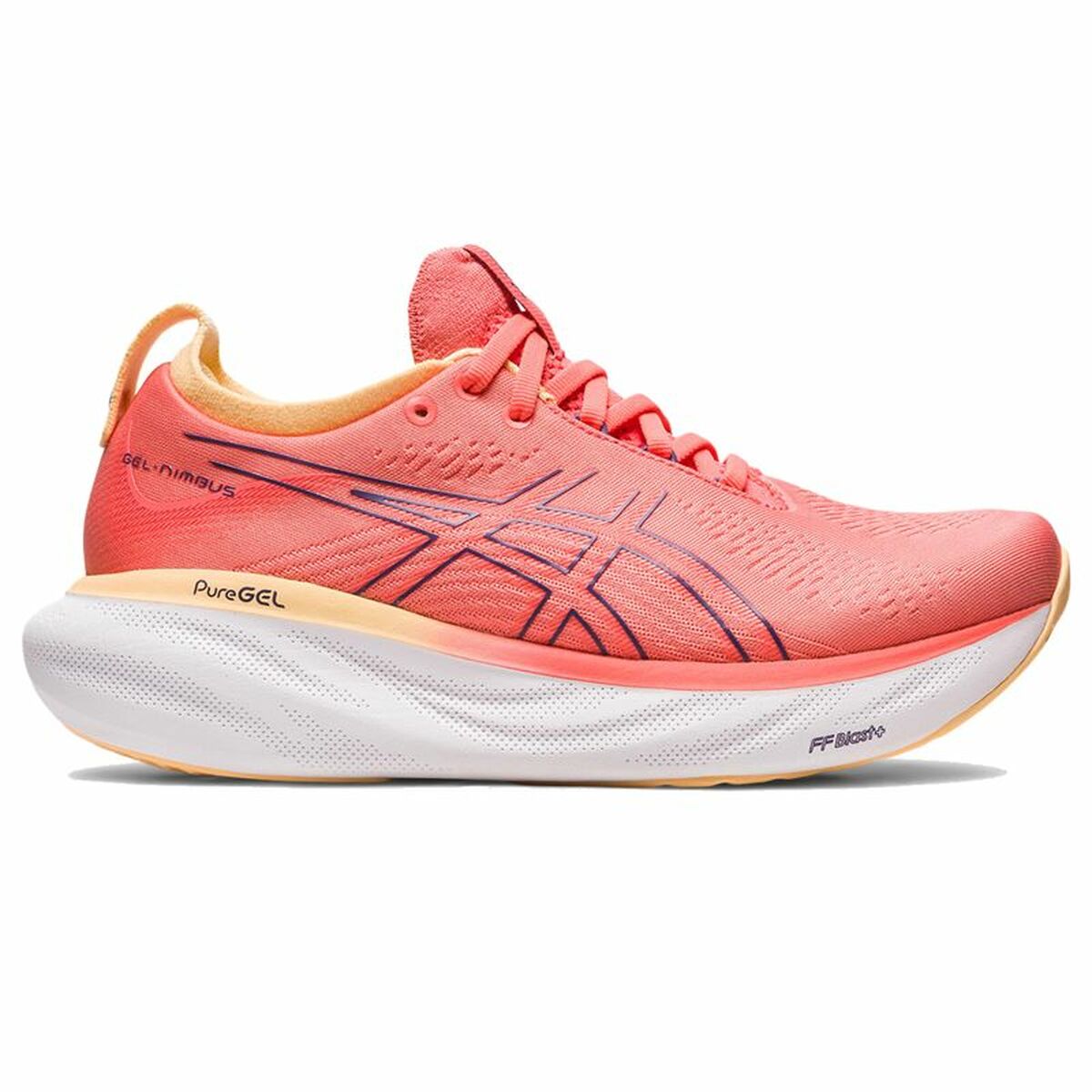 Hardloopschoenen voor Volwassenen Asics Gel-Nimbus 25 Roze