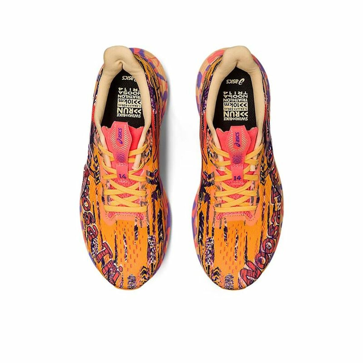 Hardloopschoenen voor Volwassenen Asics Noosa Tri 14 Vrouw Oranje