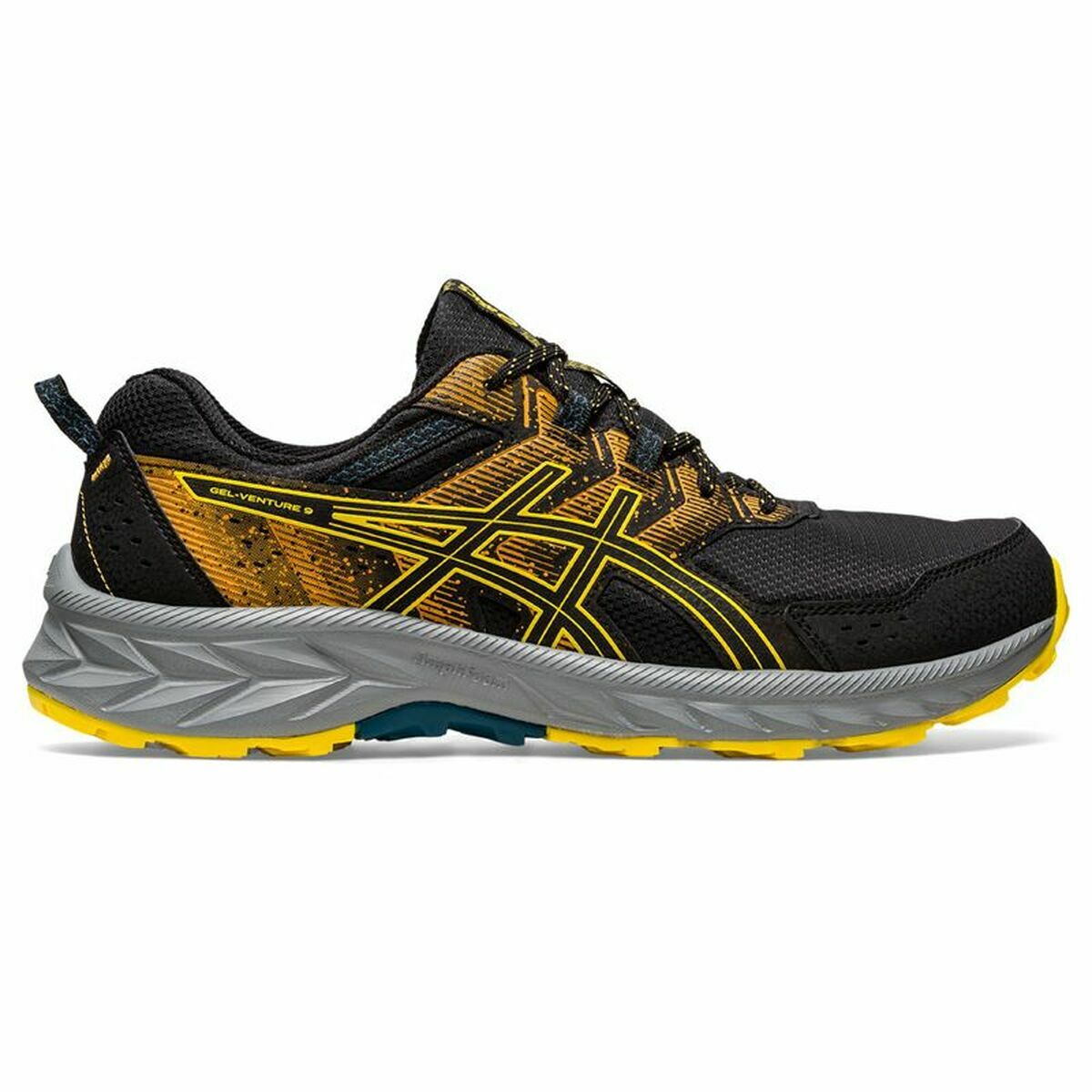Hardloopschoenen voor Volwassenen Asics Gel-Venture 9 Zwart Mannen