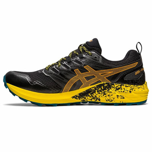 Hardloopschoenen voor Volwassenen Asics Gel-Trabuco Terra Zwart Mannen