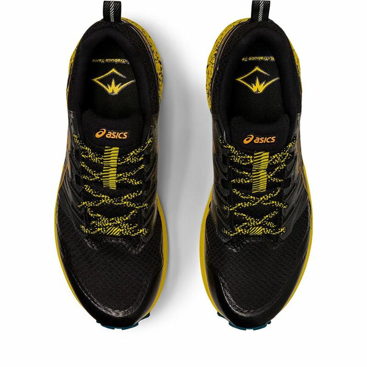 Hardloopschoenen voor Volwassenen Asics Gel-Trabuco Terra Zwart Mannen