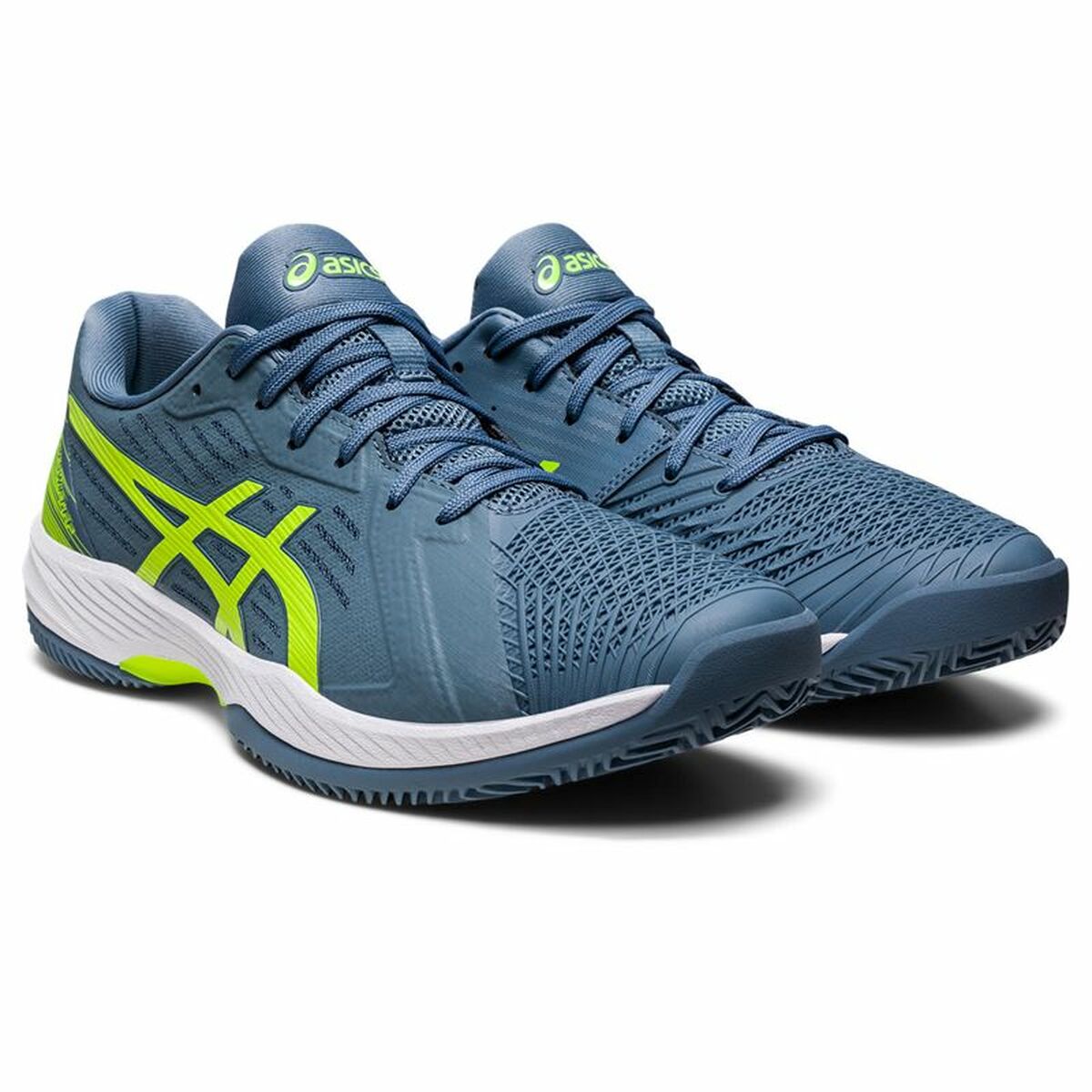 Heren Tennisschoenen Asics Solution Swift Blauw Mannen