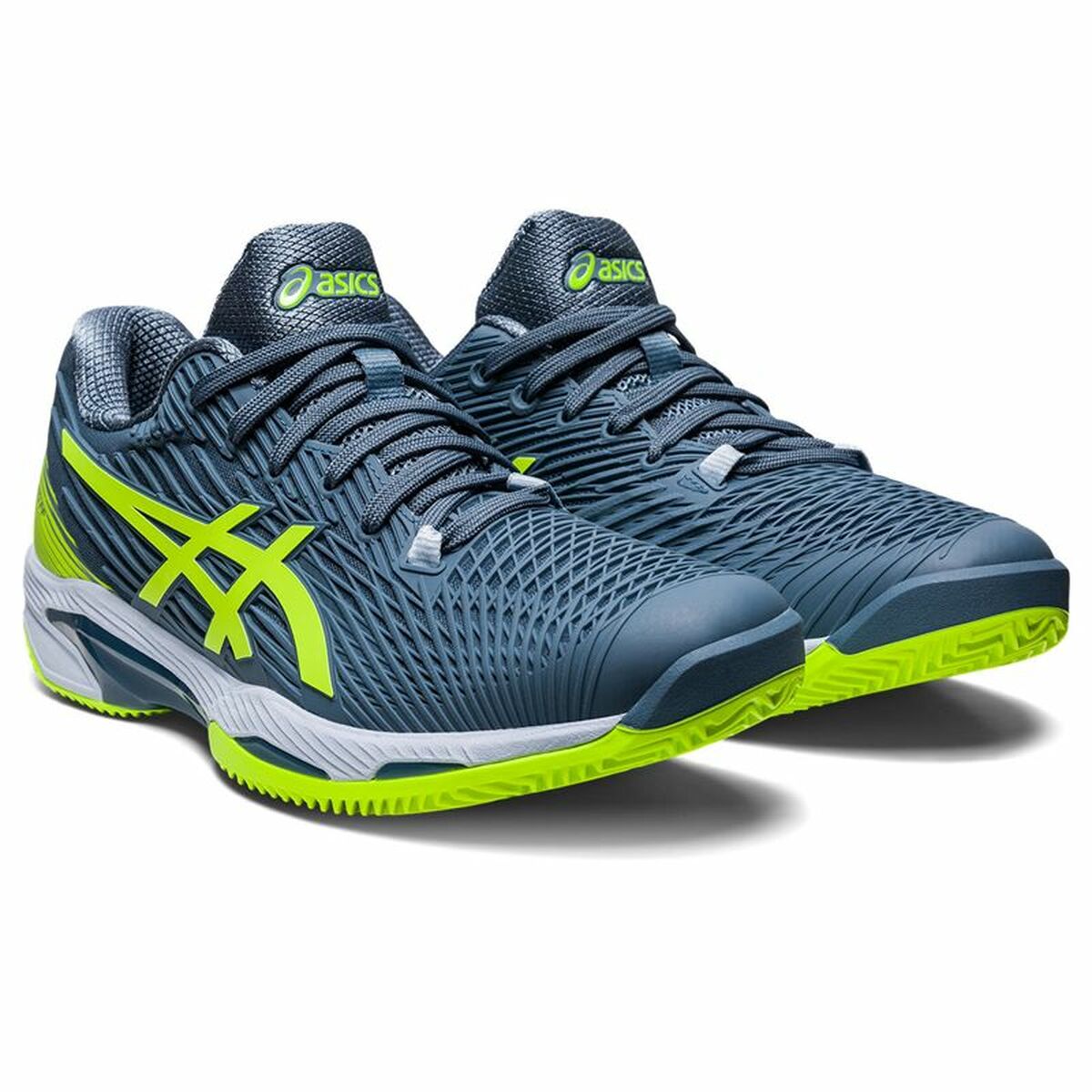 Heren Tennisschoenen Asics Solution Speed FF 2 Clay Blauw