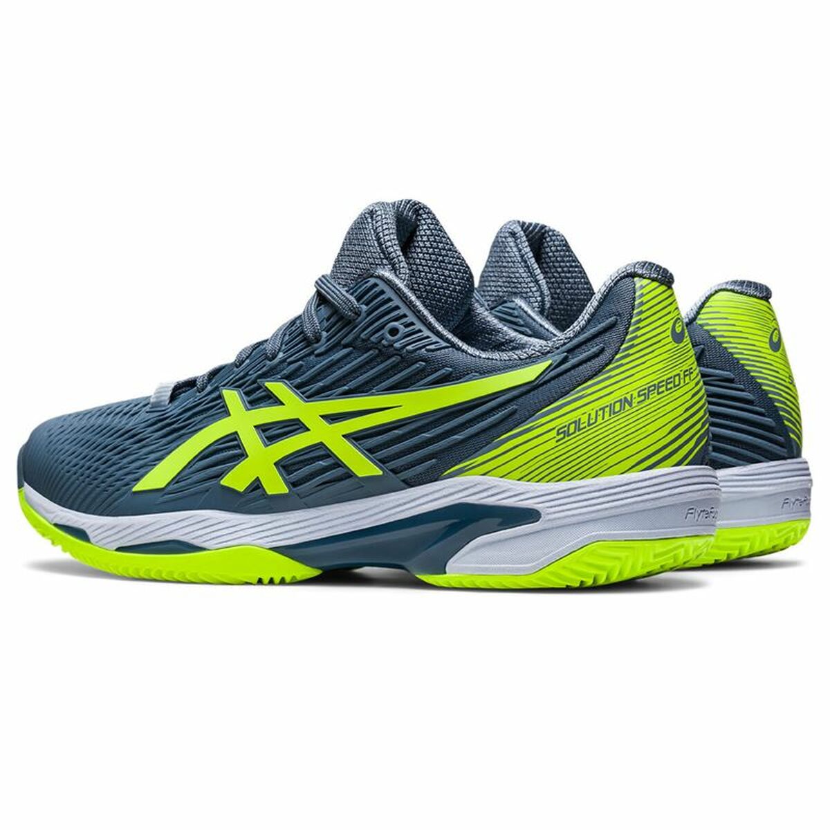 Heren Tennisschoenen Asics Solution Speed FF 2 Clay Blauw