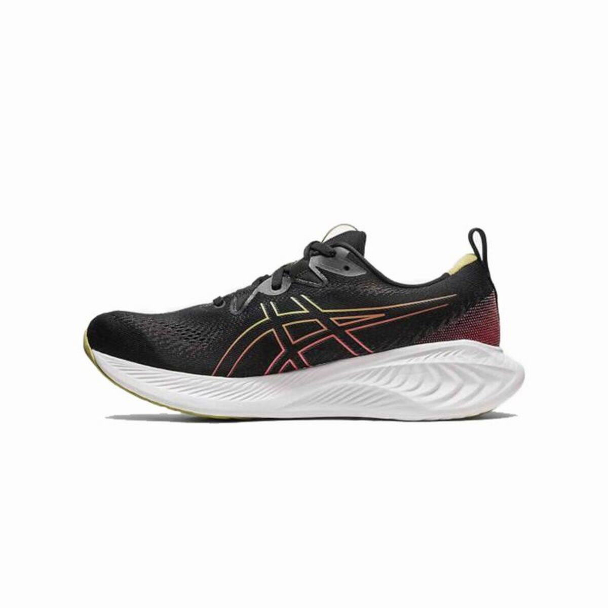 Hardloopschoenen voor Volwassenen Asics Gel-Cumulus 25 Zwart Mannen