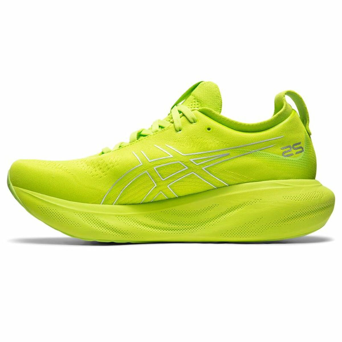 Hardloopschoenen voor Volwassenen Asics Gel-Nimbus 25 Geel Mannen