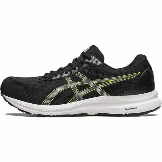 Hardloopschoenen voor Volwassenen Asics Gel-Contend 8 Zwart
