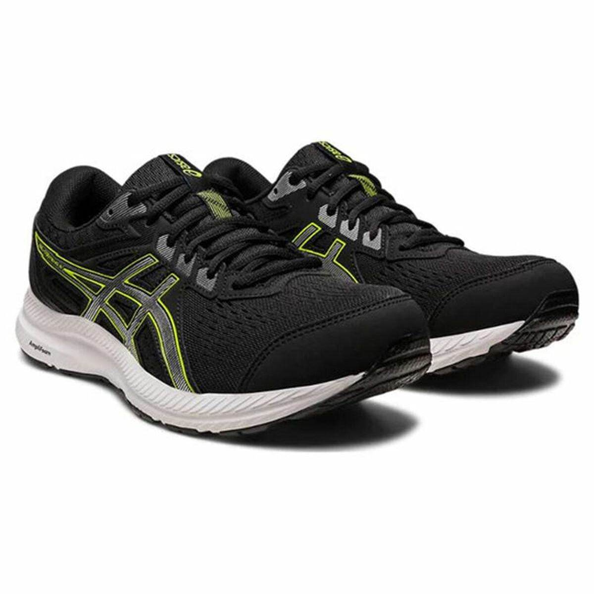 Hardloopschoenen voor Volwassenen Asics Gel-Contend 8 Zwart