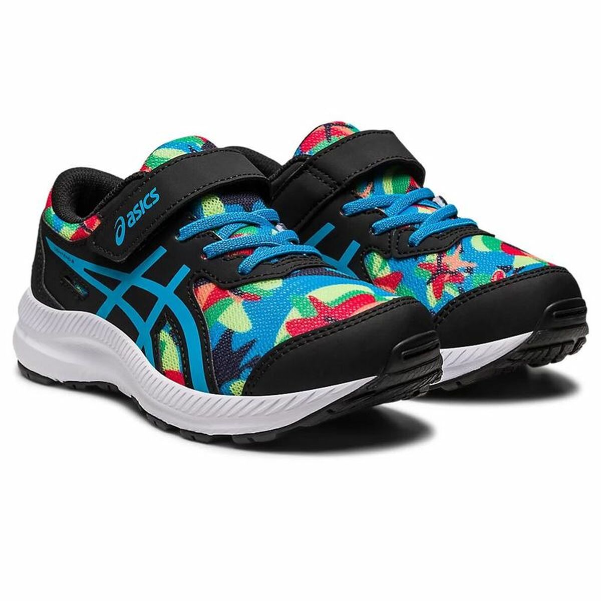 Hardloopschoenen voor Kinderen Asics Contend 8 Zwart
