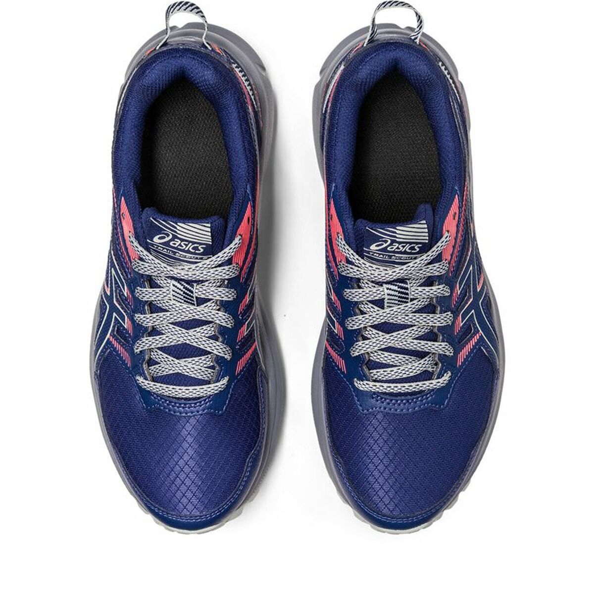 Hardloopschoenen voor Volwassenen Asics Trail Scout 2 Vrouw Donkerblauw