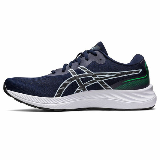 Hardloopschoenen voor Volwassenen Asics Gel-Excite 9 Donkerblauw