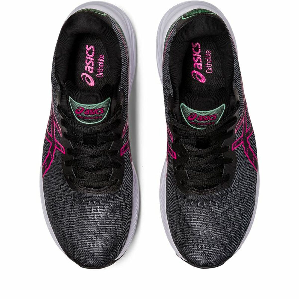 Hardloopschoenen voor Volwassenen Asics Gel-Excite 9 Zwart