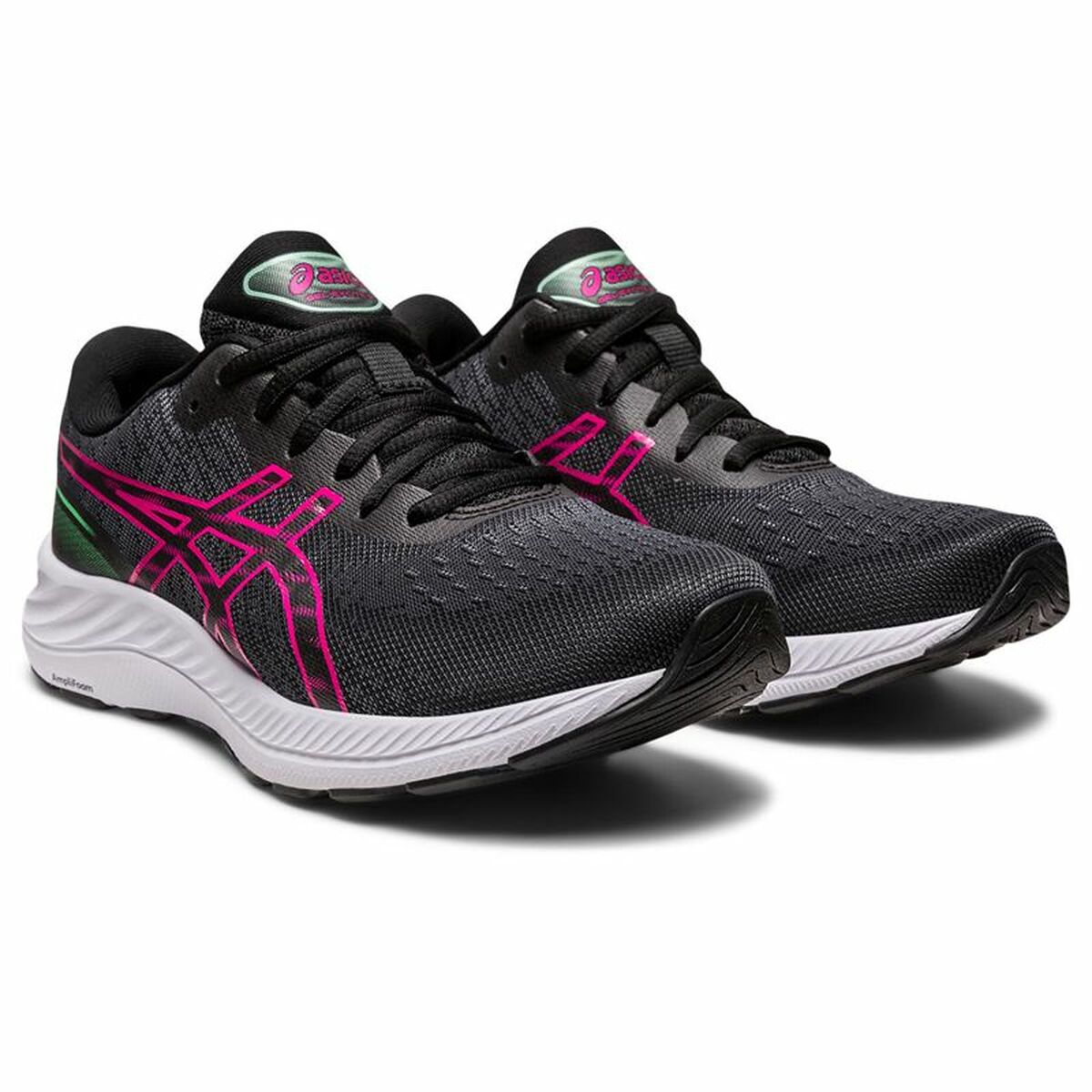 Hardloopschoenen voor Volwassenen Asics Gel-Excite 9 Zwart