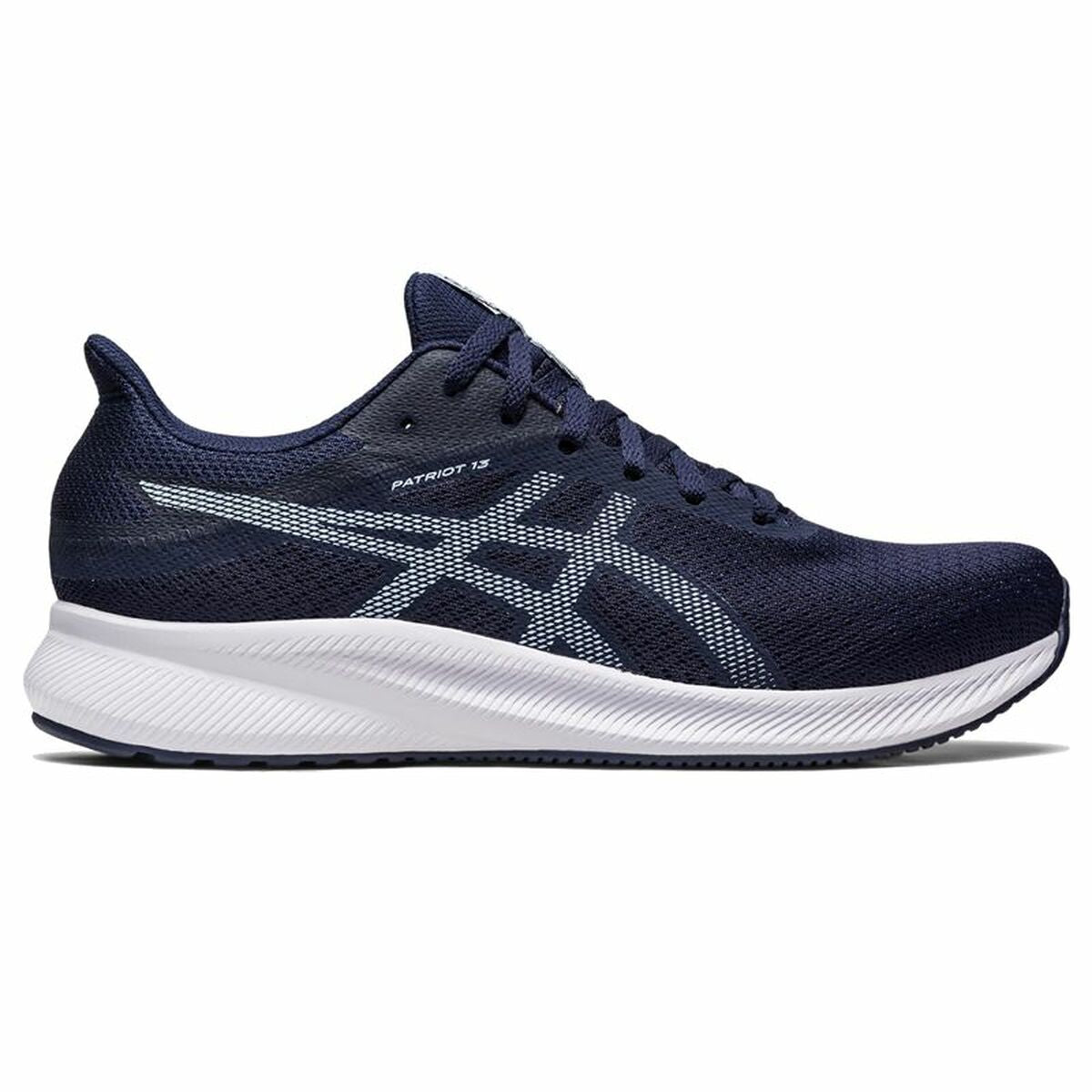 Hardloopschoenen voor Volwassenen Asics Patriot 13 Donkerblauw Mannen