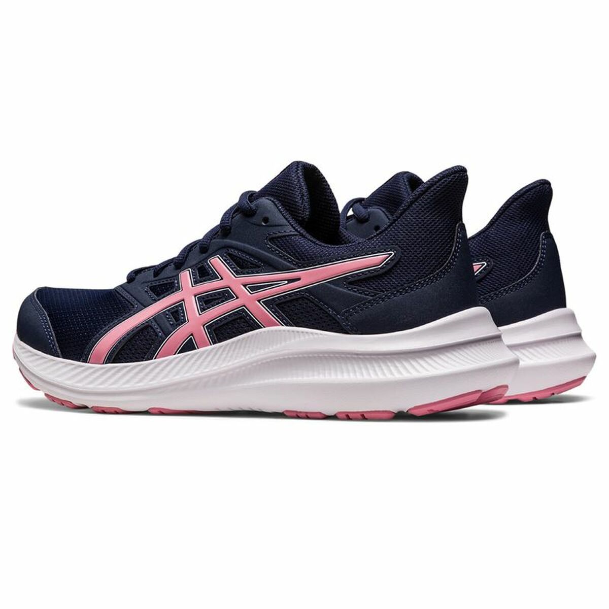 Hardloopschoenen voor Volwassenen Asics Jolt 4 Vrouw Marineblauw