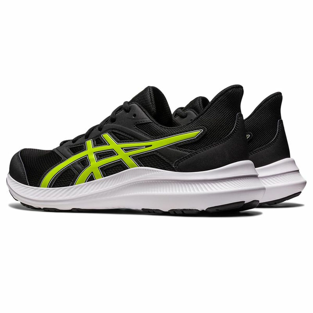 Hardloopschoenen voor Volwassenen Asics Jolt 4 Zwart Mannen