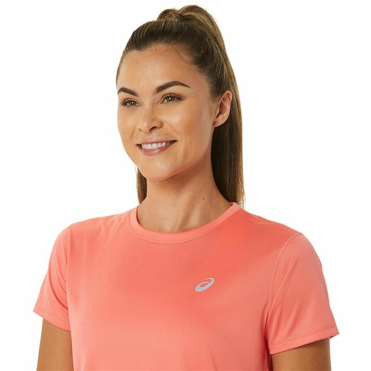 Shirt Asics Core Running Koraal Vrouw