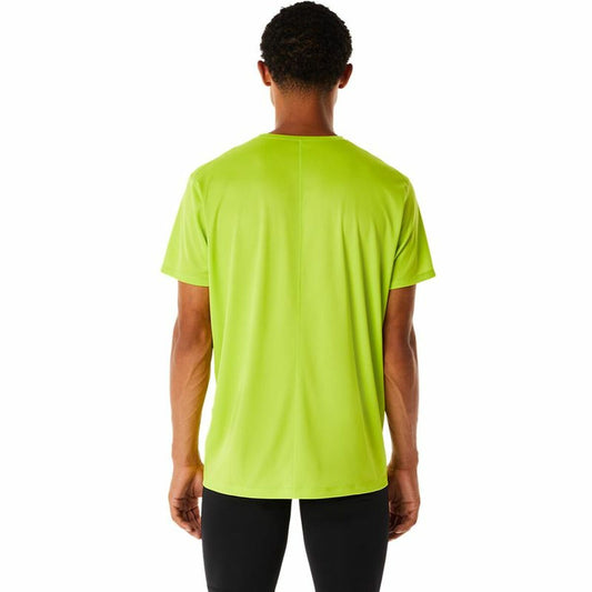 Heren-T-Shirt met Korte Mouwen Asics Core Geel