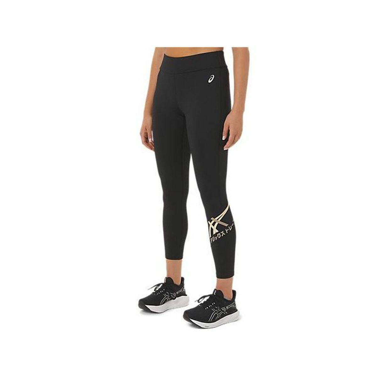 Sportleggings voor Dames Asics Tiger 7/8 Zwart