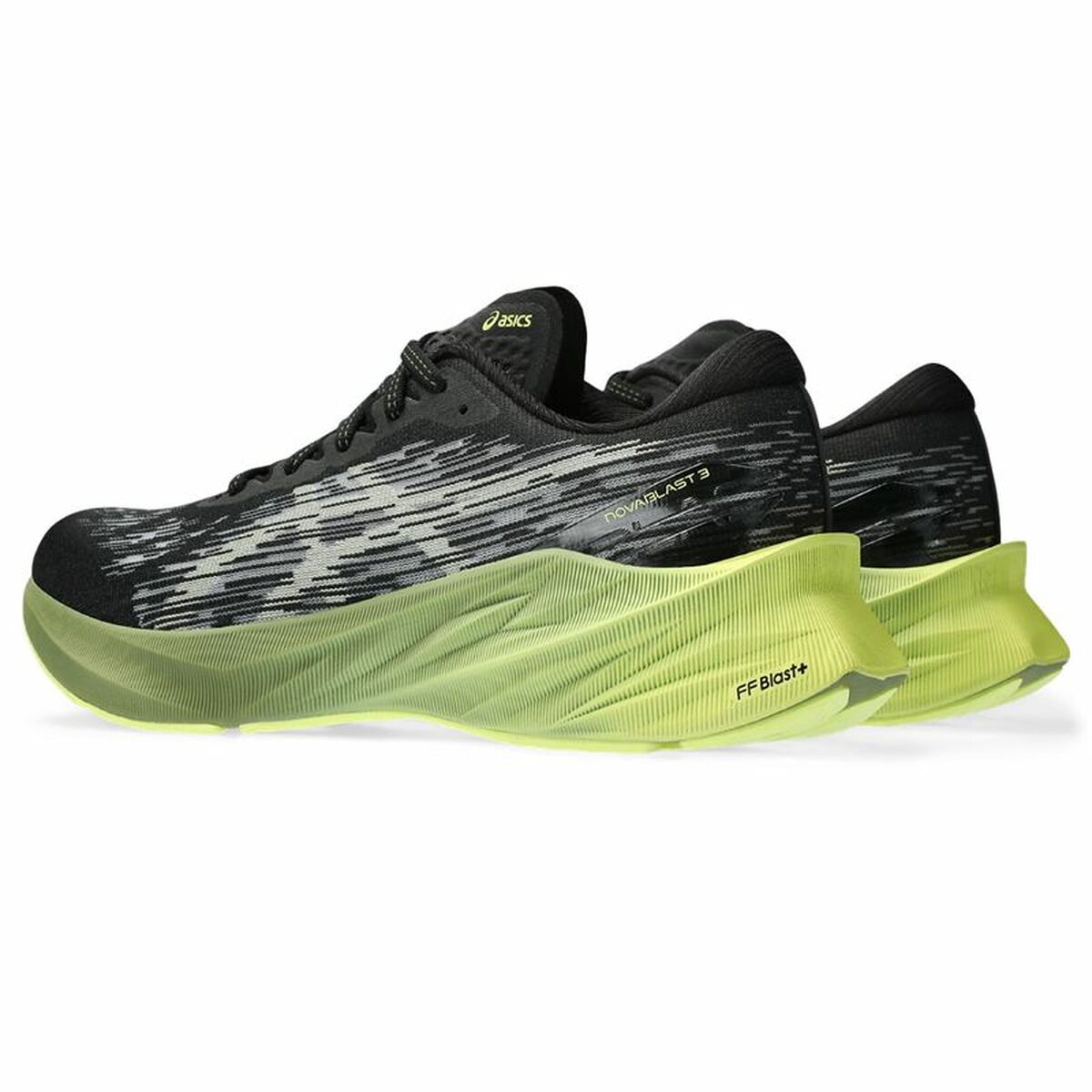 Hardloopschoenen voor Volwassenen Asics Novablast 3 Mannen Groen