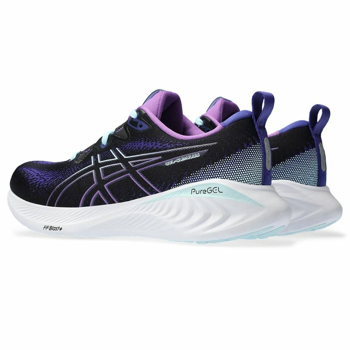 Hardloopschoenen voor Volwassenen Asics Gel-Cumulus 25 Vrouw Zwart