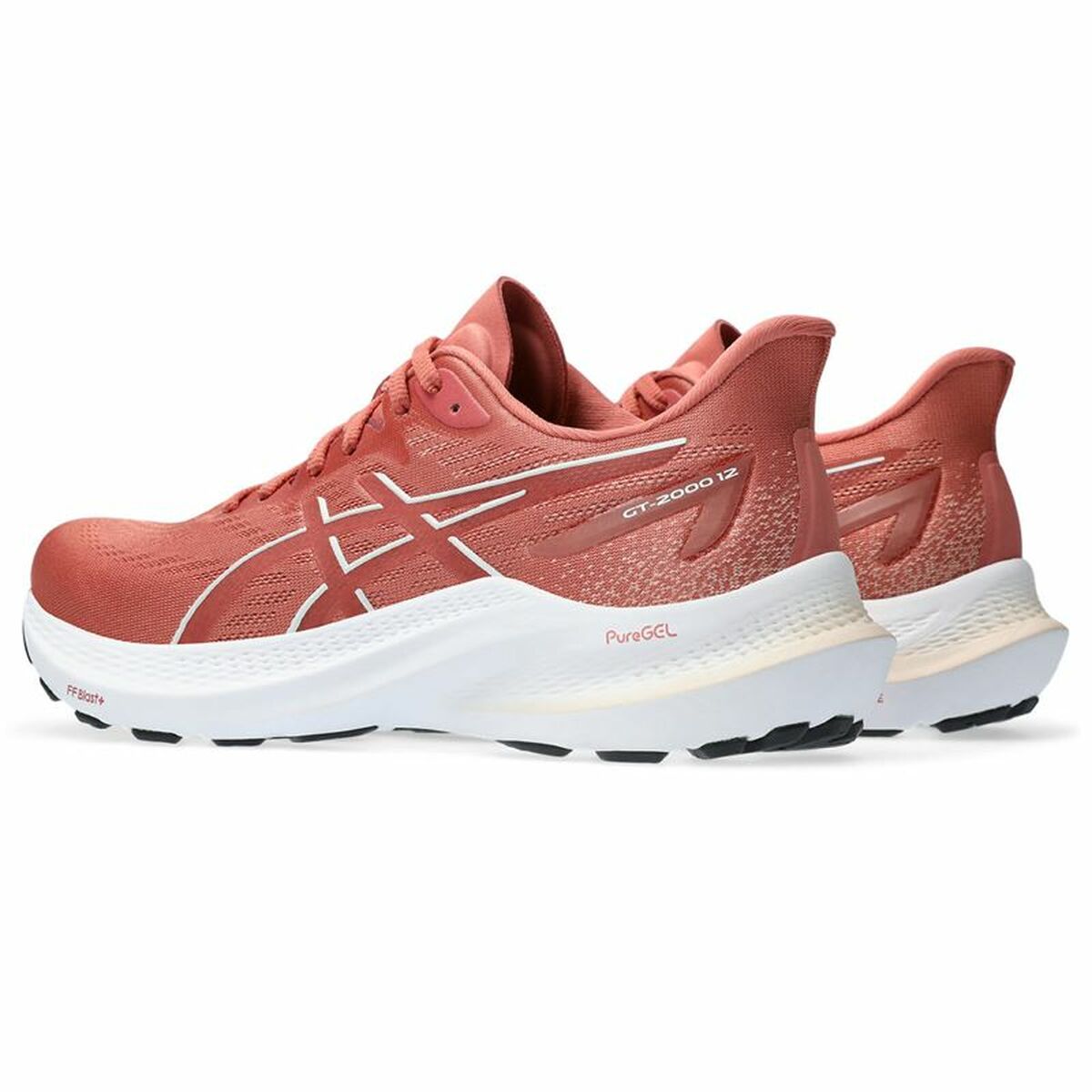 Hardloopschoenen voor Volwassenen Asics Gt-2000 12 Vrouw Oranje