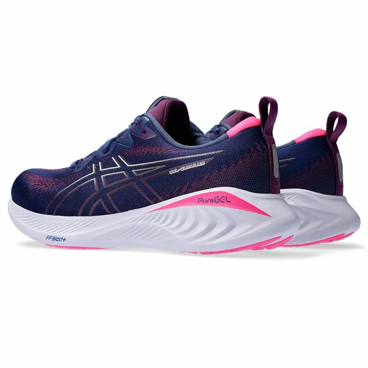 Hardloopschoenen voor Volwassenen Asics Gel-Cumulus 25 Deep Vrouw Blauw