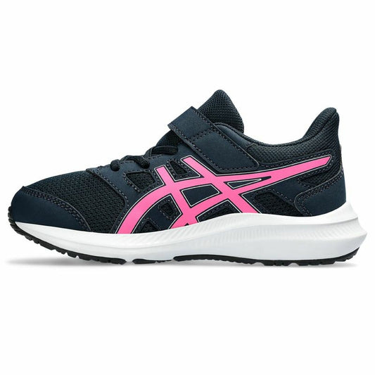 Hardloopschoenen voor Kinderen Asics Jolt 4 PS Roze Donkerblauw