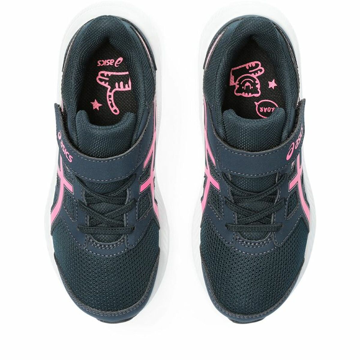 Hardloopschoenen voor Kinderen Asics Jolt 4 PS Roze Donkerblauw