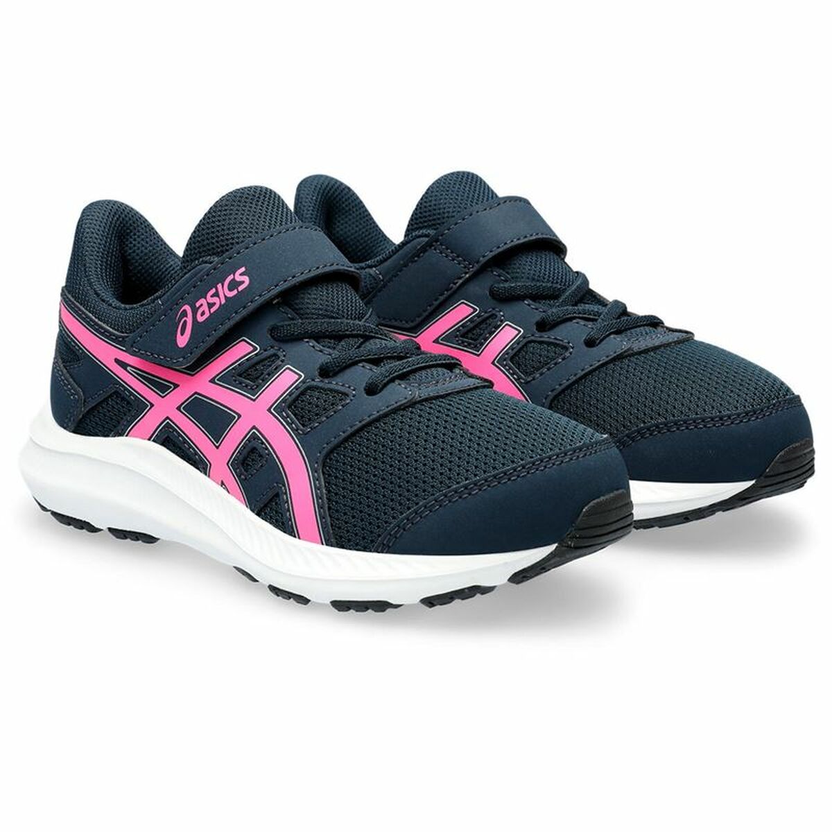 Hardloopschoenen voor Kinderen Asics Jolt 4 PS Roze Donkerblauw