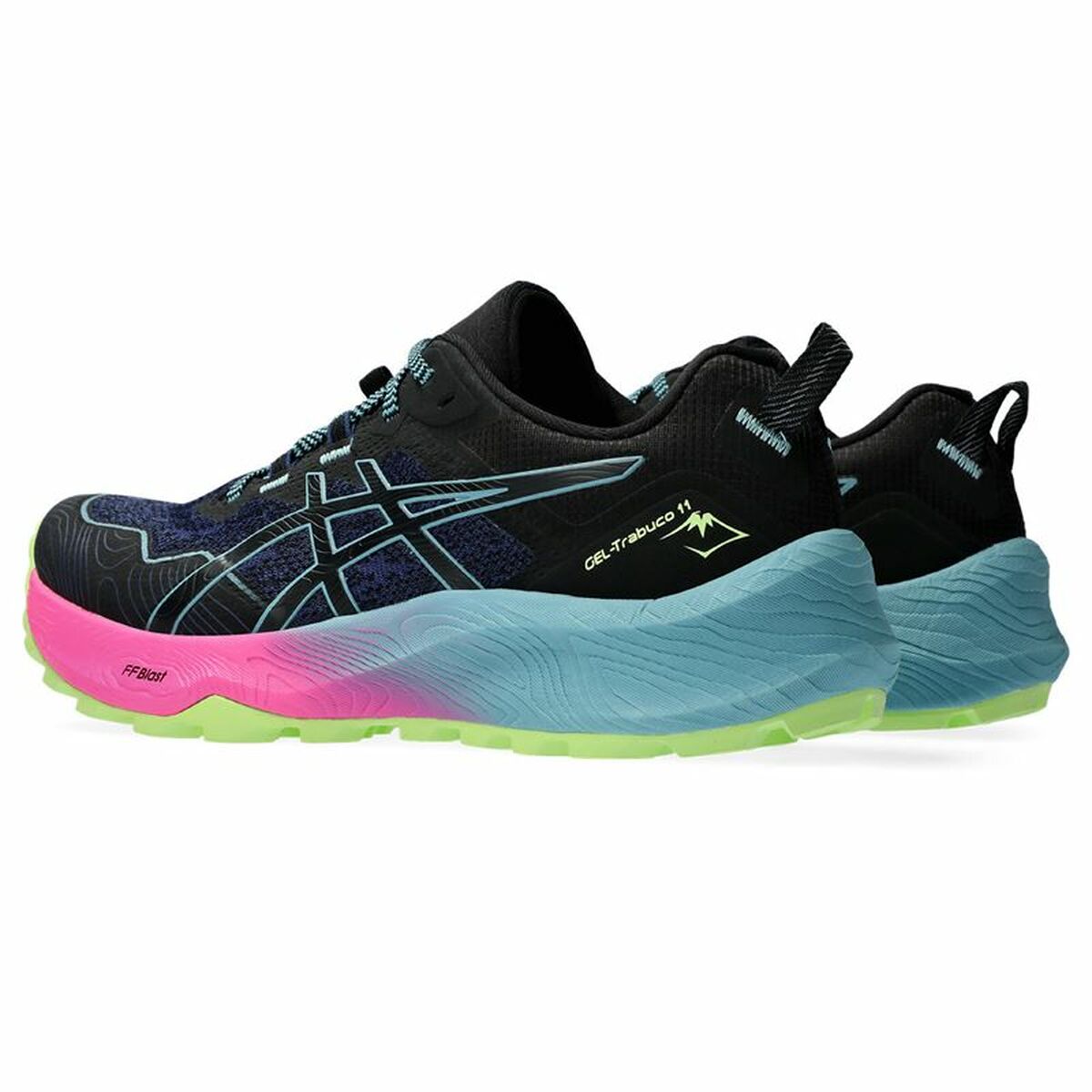 Hardloopschoenen voor Volwassenen Asics Gel-Trabuco 11 Berg Vrouw Zwart