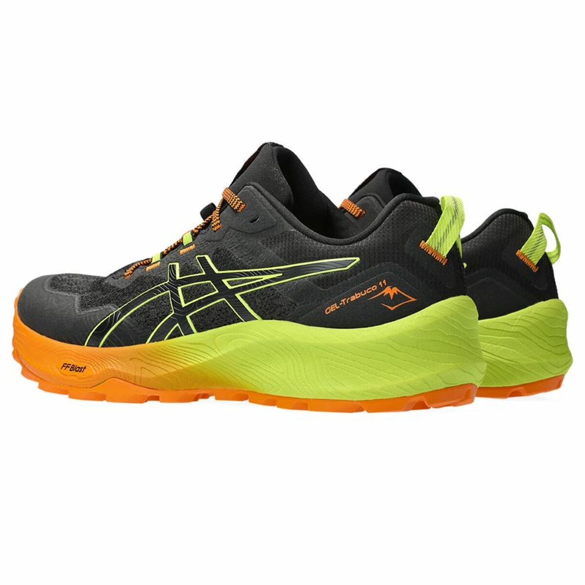 Hardloopschoenen voor Volwassenen Asics Gel-Trabuco 11 Berg Mannen Zwart