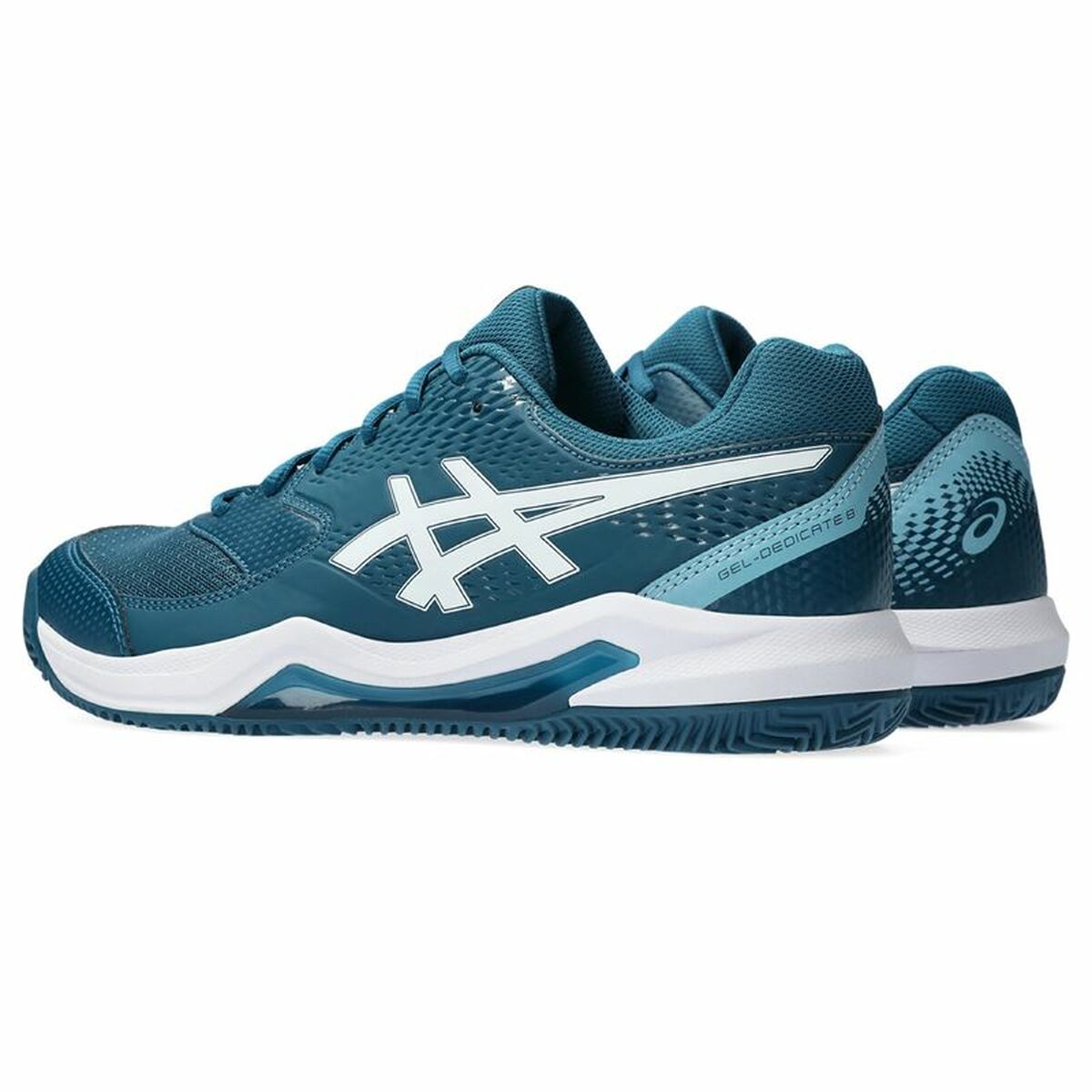 Heren Tennisschoenen Asics Gel-Dedicate 8 Clay Blauw