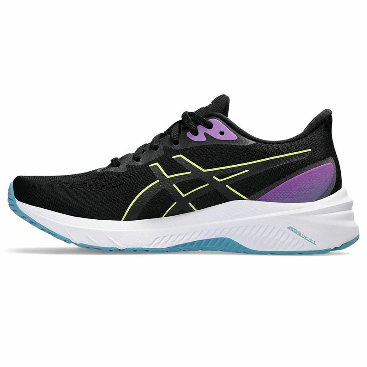 Hardloopschoenen voor Volwassenen Asics Gt-2000 12 Vrouw Zwart
