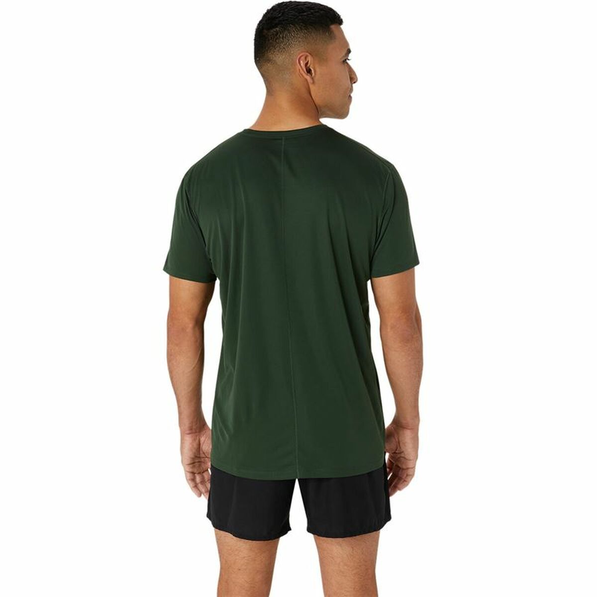 Heren-T-Shirt met Korte Mouwen Asics Core Ss Top Hombre Groen