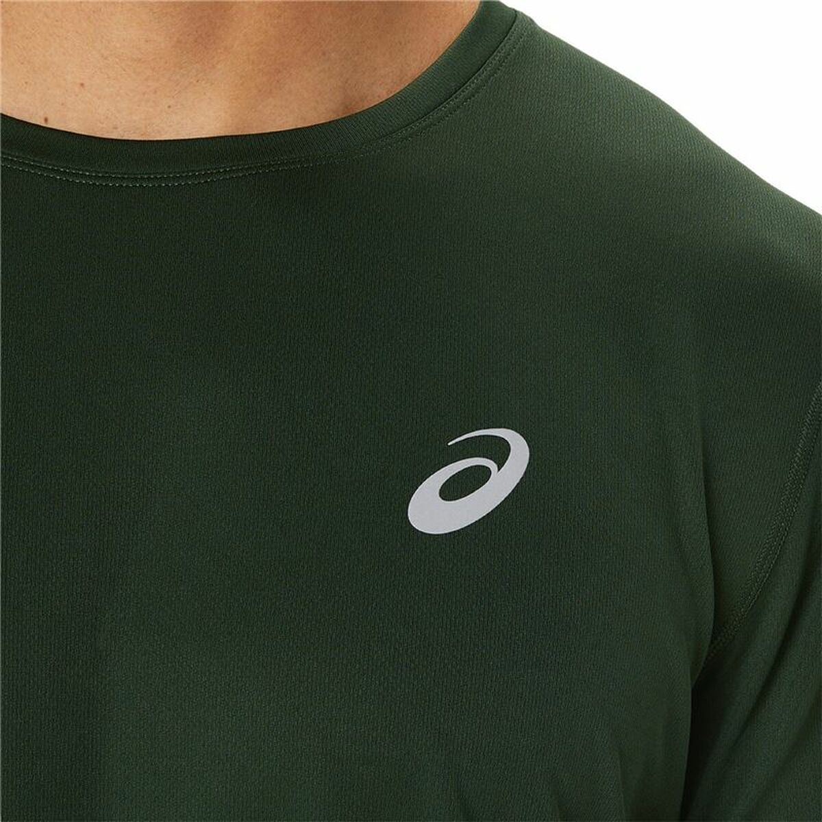 Heren-T-Shirt met Korte Mouwen Asics Core Ss Top Hombre Groen